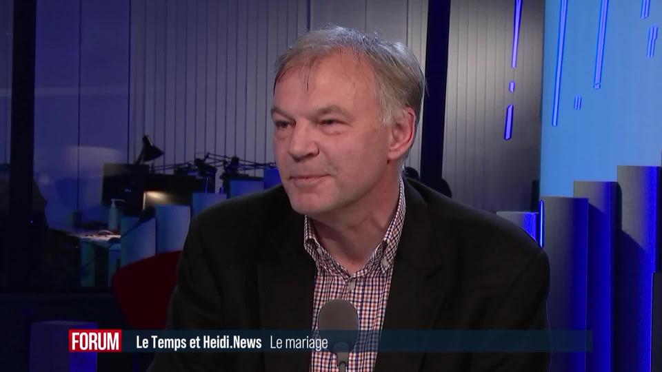 Le rachat de Heidi.news par Le Temps: interview de Tibère Adler