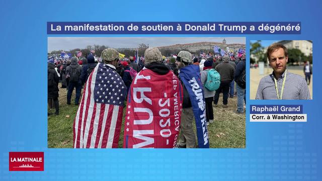 Des manifestants pro-Trump ont fait irruption dans le Capitole (vidéo)