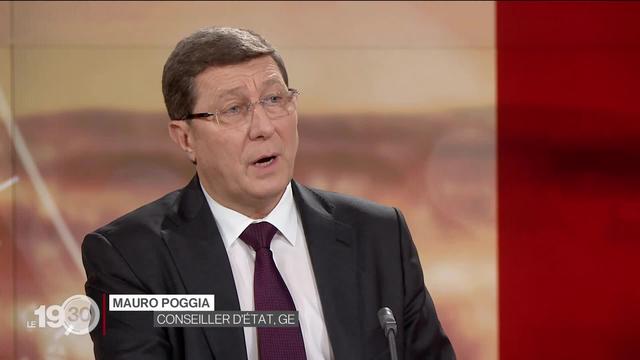 Mauro Poggia, ministre genevois de la Santé et de la Sécurité, commente l'efficacité relative de la 3e dose du vaccin