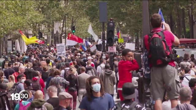 Participation en hausse pour le 4ème samedi de mobilisation anti-pass sanitaire en France