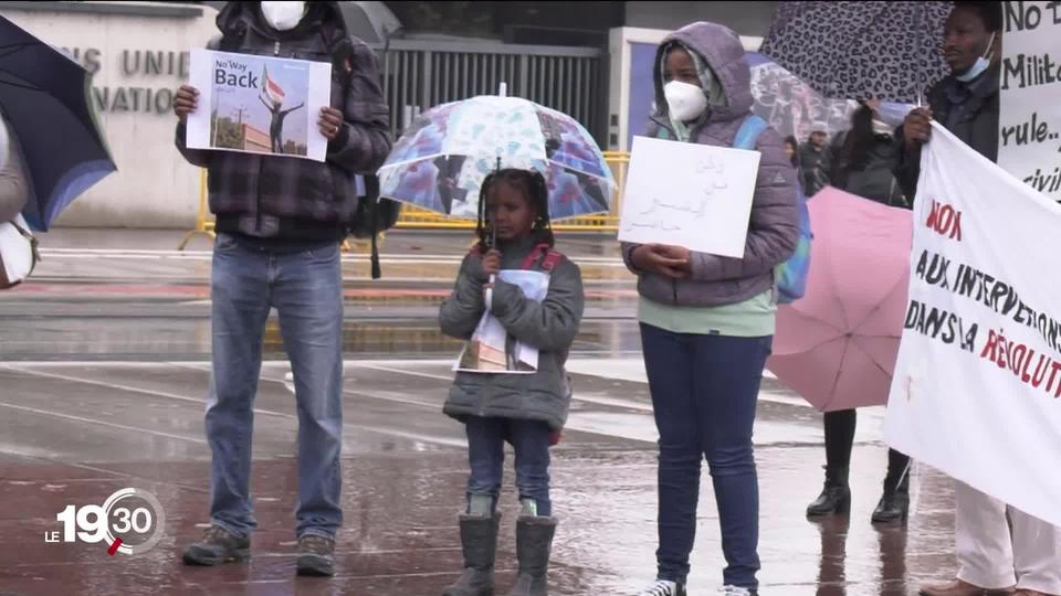 Les Soudanais de Suisse de Suisse observent impuissants les violences des militaires dans leur pays et craignent pour la transition démocratique