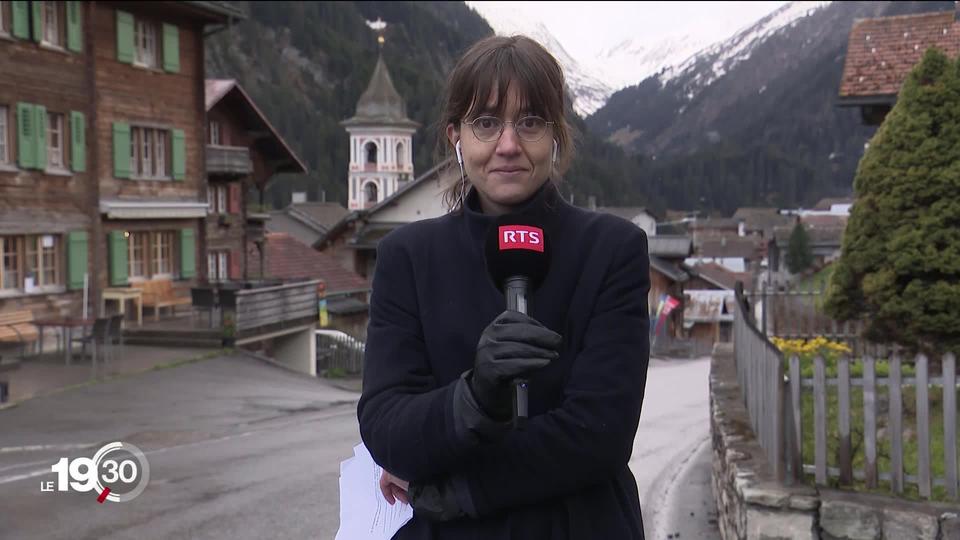 Séverine Ambrus à Vrin dans les Grisons pour lancer une série spéciale sur le romanche, quatrième langue nationale