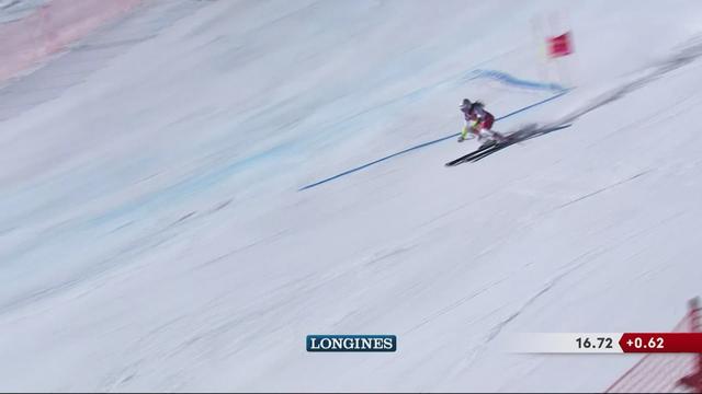Ski - Courchevel (FRA), géant dames: C.Suter (SUI) en manque de vitesse dans cette 1re manche