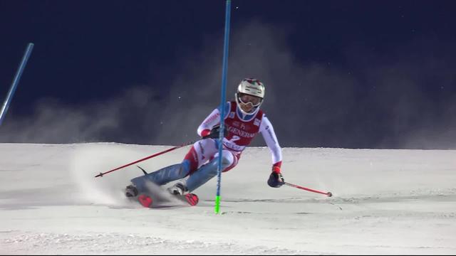 Levi (FIN), slalom dames, 2e manche: Michelle Gisin (SUI)
