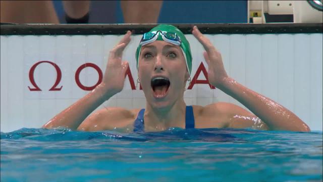 Natation, finale 200m brasse dames: Tatjana Schoenmaker (RSA) s'impose et réalise le meilleur temps de l'histoire