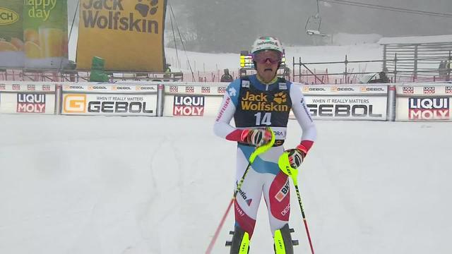 Kranjska Gora (SLO), slalom messieurs, 1re manche: Daniel Yule (SUI)