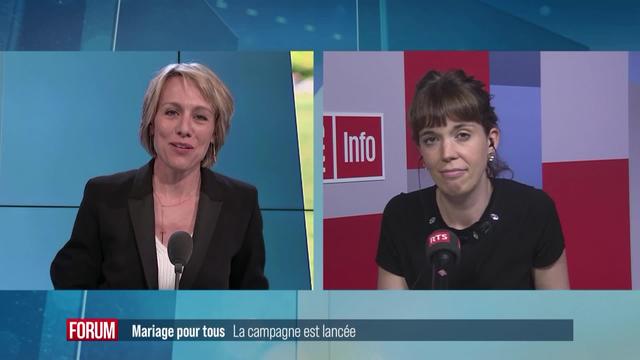 La Suisse votera sur le mariage pour tous le 26 septembre