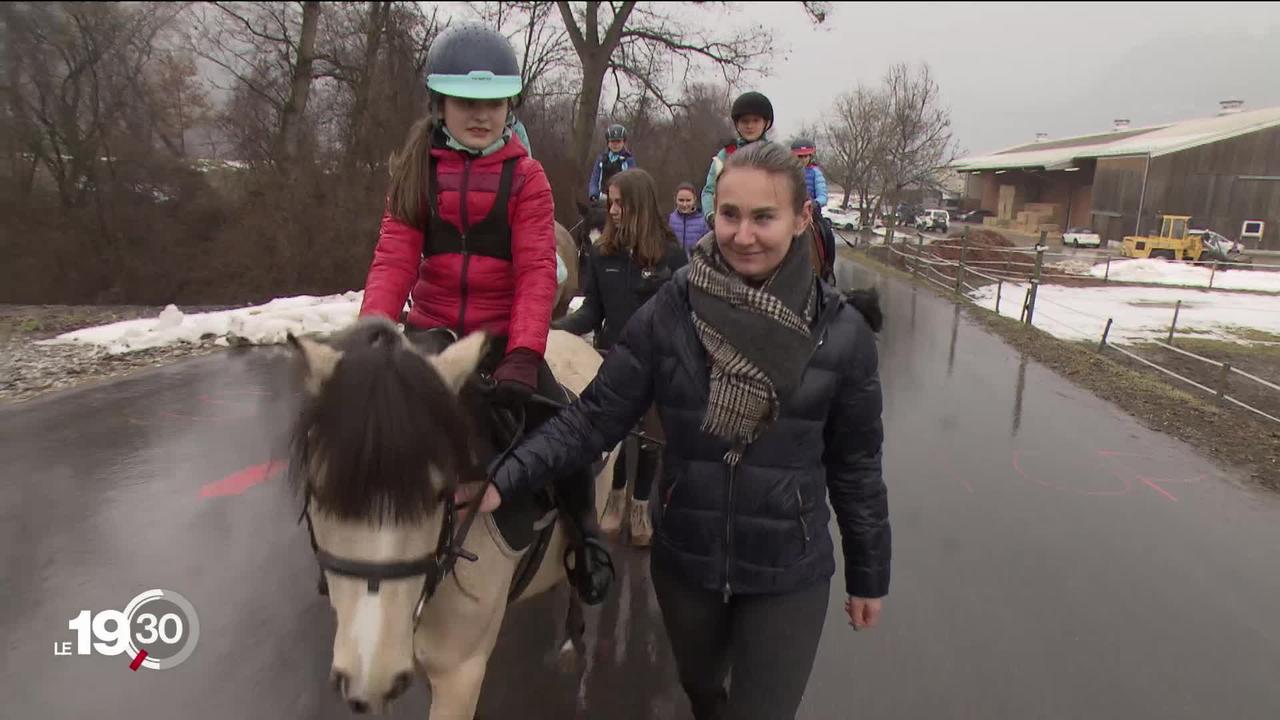 Chevaux expulsés, enfants privés d'équitation. L'arrivée de Radovan Vitek bouleverse l'équilibre d'un centre équestre valaisan.