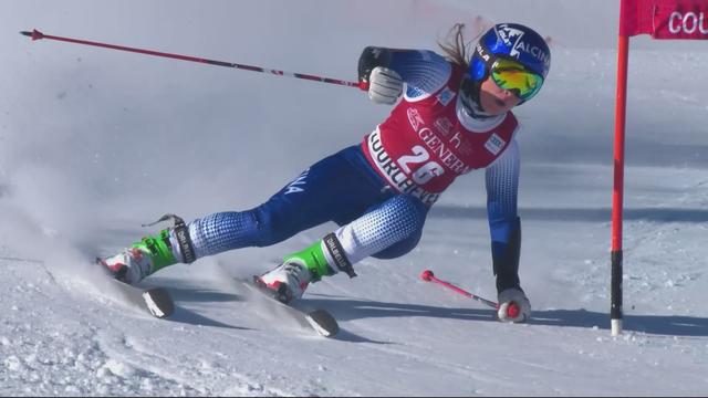 Ski - Courchevel (FRA), géant dames, 1re manche: Ca.Rast (SUI) confirme sa bonne forme