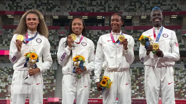 Athlétisme: 11e médaille olympique pour Allyson Felix (USA) au 4x400m
