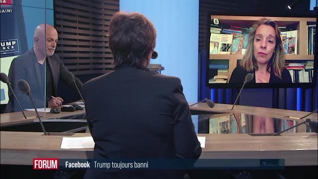 Facebook a confirmé sa décision de bannir Donald Trump de son réseau: interview de Divina Frau-Meigs