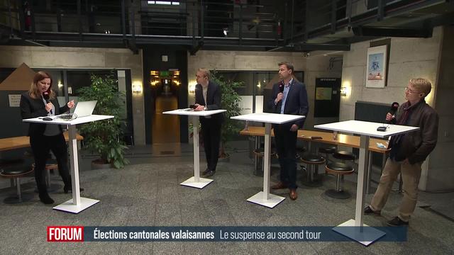 Frédéric Favre en difficulté dans les élections valaisannes: débat entre Joachim Rausis, Florian Piasenta et Barbara Lanthemann