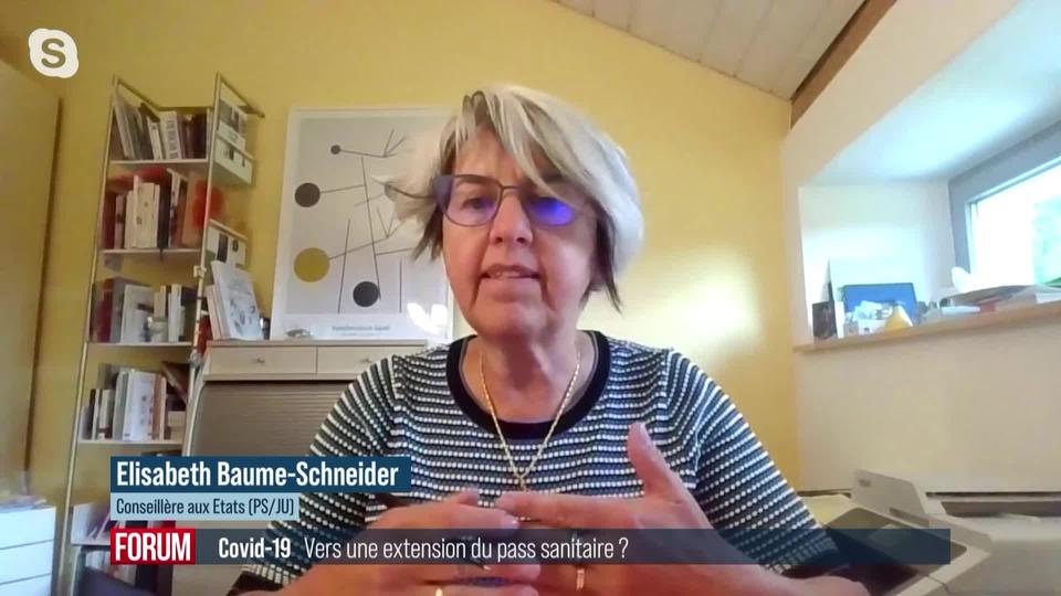 Sur l'extension du pass sanitaire: réaction d'Elisabeth Baume-Schneider et de Kevin Grangier (vidéo)