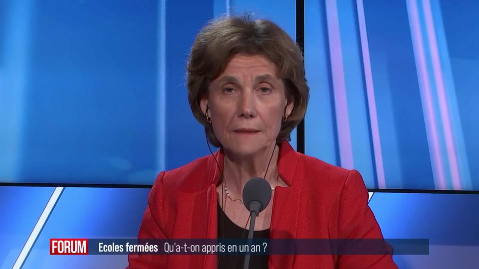 Ecoles fermées il y a un an: qu'a-t-on appris? Interview d’Anne-Emery Torracinta