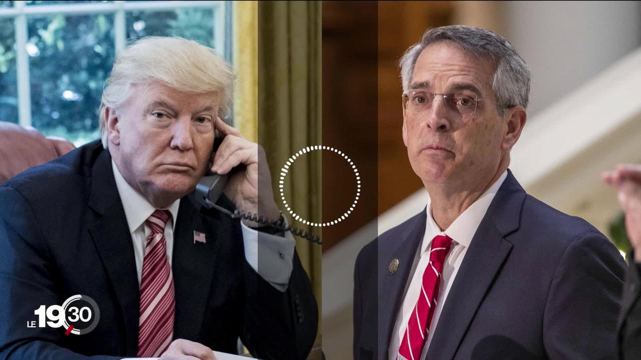 Par téléphone Donald Trump fait pression sur un élu républicain pour tenter d'annuler sa défaite en Géorgie