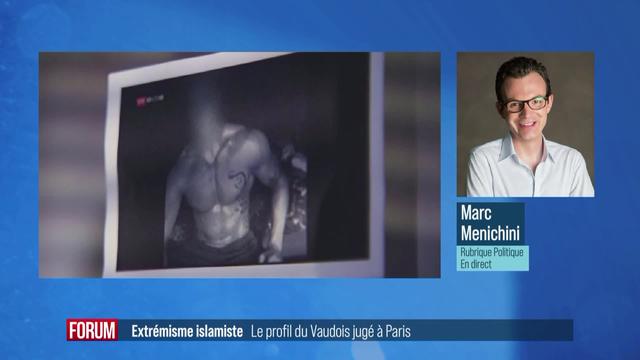 France : procès d'un Vaudois présumé djihadiste à Paris