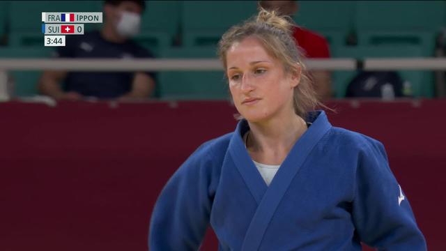 Judo, 1-2 dames (-52kg): rien à faire pour Fabienne Kocher (SUI) qui jouera le bronze