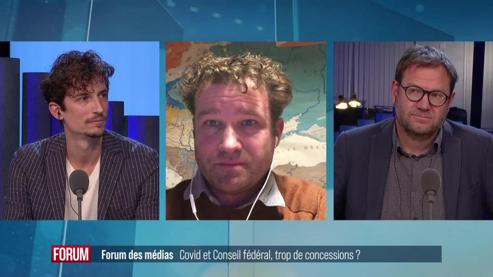 Forum des médias (vidéo) - Covid et Conseil Fédéral: trop de concessions?