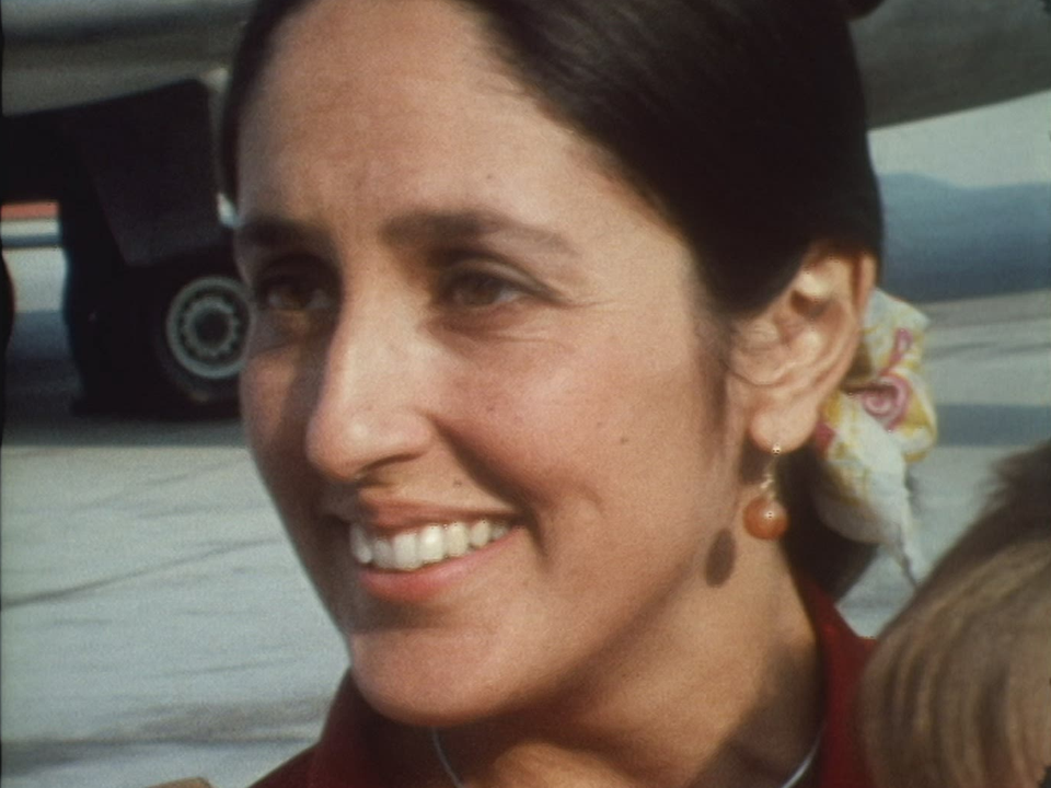 Arrivée de Joan Baez