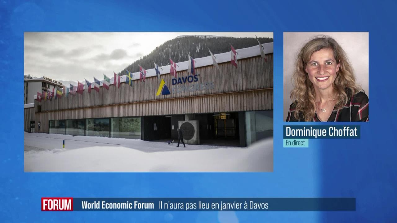 Le Forum de Davos reporté à cause de l'évolution de la pandémie