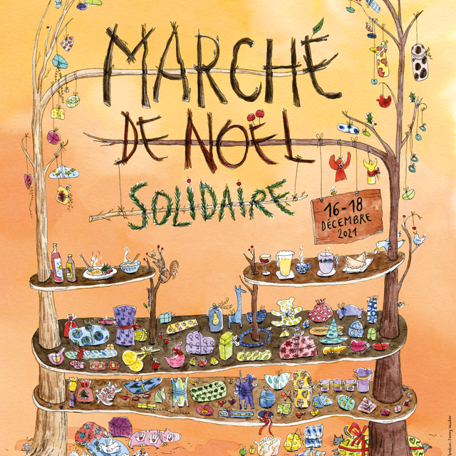 L'édition 2021 du Marché de Noël solidaire aura lieu du 16 au 18 décembre à Lausanne [marchedenoelsolidaire.ch]