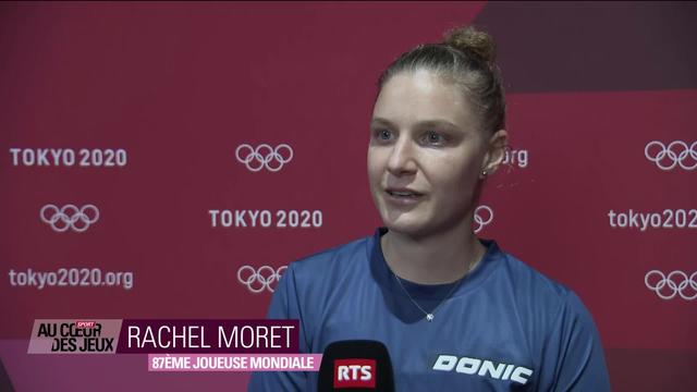 Tennis de table: fin du beau parcours de Rachel Moret