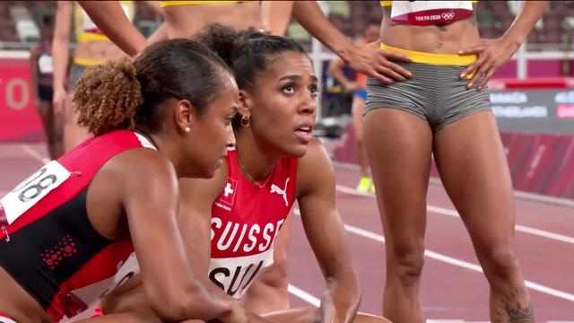 Athlétisme, 4x100 dames: la Suisse au pied du podium, la Jamaïque en or!