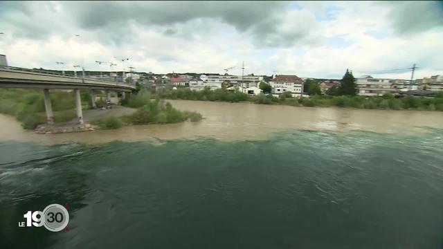 La Suisse est en état d'alerte: le niveau des lacs et des rivières atteint des niveaux critiques en raison des pluies abondantes