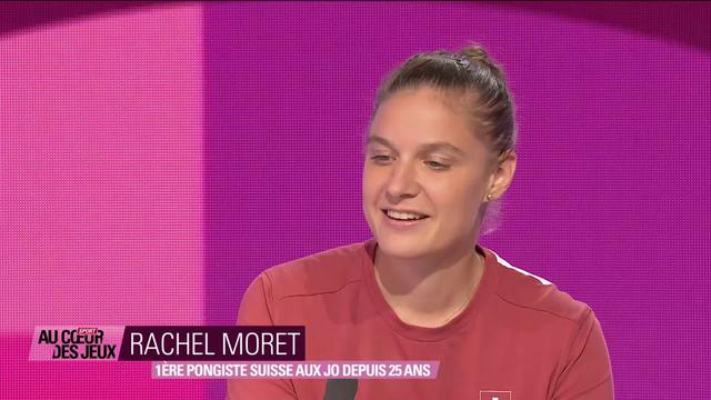 Tennis de table: Rachel Moret sur le plateau de la RTS