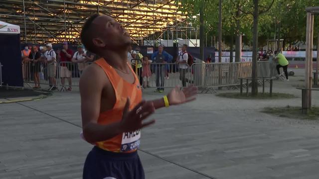 Weltklasse, 5000m messieurs: Berihu Aregawi (ETH) s’impose, Jonas Raess termine 7e