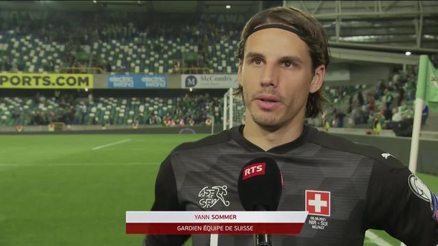 Gr.C, Irlande du Nord – Suisse (0-0): réaction de Yann Sommer après la contre-performance