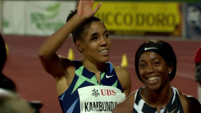 Bellinzone, 100m dames : très bon temps de M. Kambundji (SUI) 2e