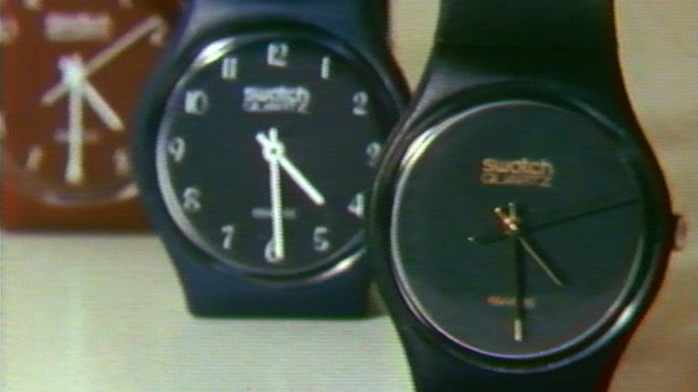 La swatch, une montre suisse qui bat tous les records de vente