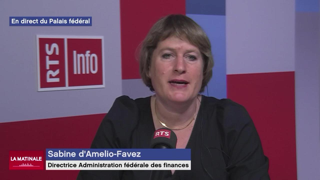 L'invitée de La Matinale - Sabine D'Amelio-Favez, directrice de l'administration fédérale des finances (vidéo)