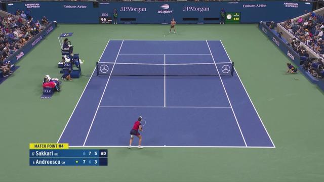 Tennis: Maria Sakkari se qualifie pour les quarts de finale de l'US Open