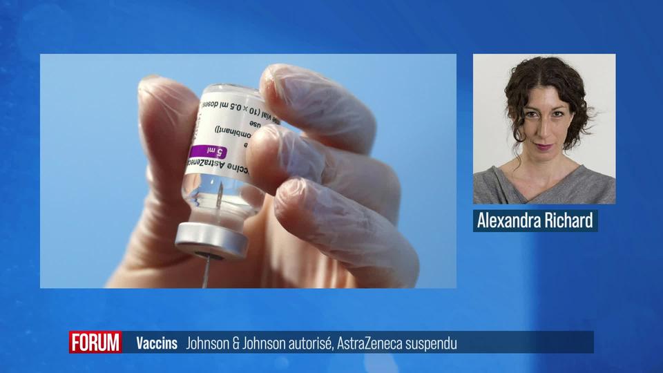 Le vaccin Johnson & Johnson est autorisé en Europe, celui d'AstraZeneca suspendu dans plusieurs pays