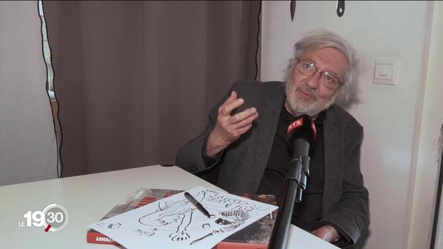 Jacques Tardi, le "père" d'Adèle Blanc-Sec, célèbre 50 ans de carrière au festival BDFIL de Lausanne