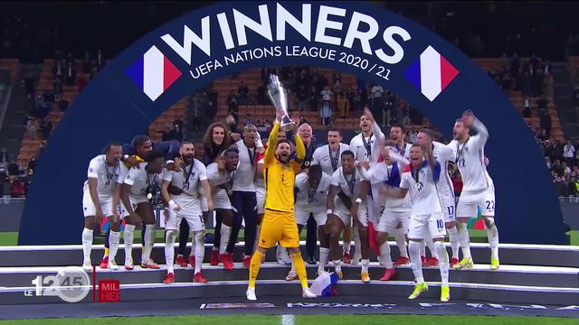 La France s'est imposée face à l'Espagne dimanche soir et a remporté la Ligue des Nations de football