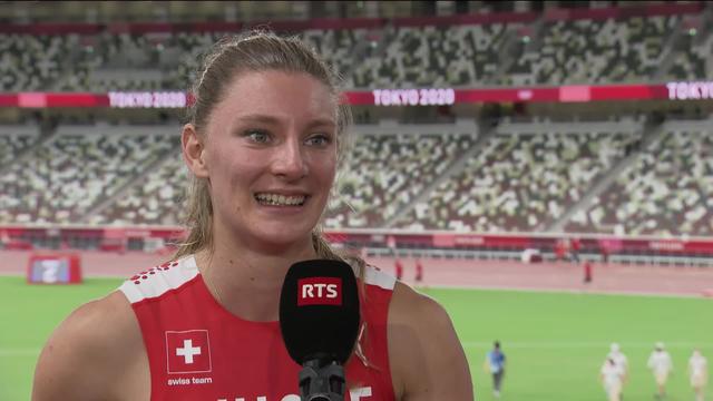 Première réaction d'Ajla Del Ponte après une journée historique pour la Suisse en athlétisme!