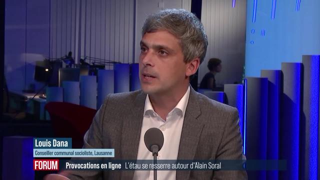 Une plainte pénale contre Alain Soral pourrait être déposée en Suisse: interview de Louis Dana