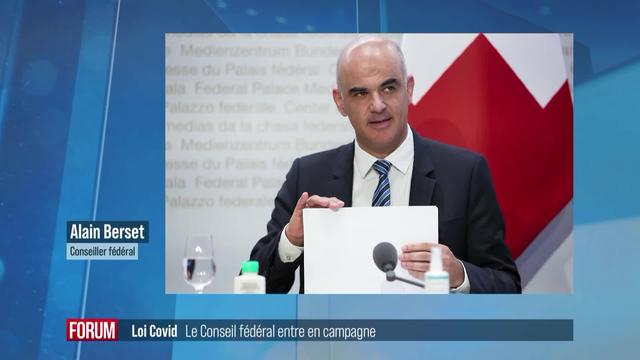 Le Conseil fédéral commence sa campagne pour la votation sur la révision de la loi Covid