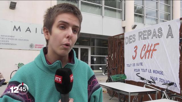 Un syndicat étudiant demande que l'expérience des repas à 3 francs à l'Université de Genève soit poursuivie.