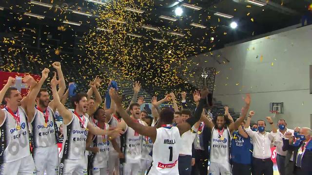 Finale, match 3, Fribourg Olympic - Starwings Basket (85-76): le sacre pour les Fribourgeois, champions Suisses !