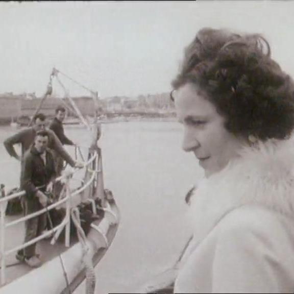 Herveline femme de marin breton [capture d'écran de l'émission Aujourd'hui du 03.09.1968 - RTS]
