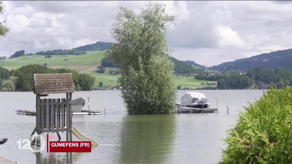 En Gruyère, un camping a été évacué. Le danger de crues est élevé: il faut éviter les bords des lacs et les rivières