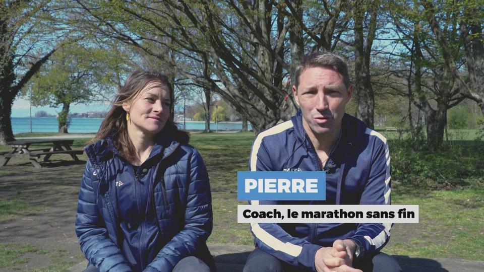 Pierre et Ludivine, les coachs de la série