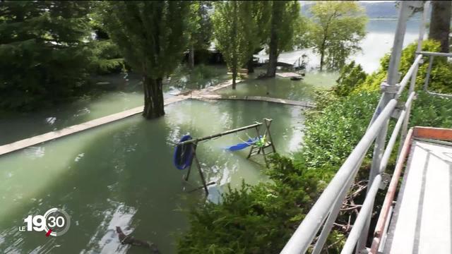 La situation reste préoccupante en Suisse. Reportage sur les rives du lac de Bienne et de Neuchâtel