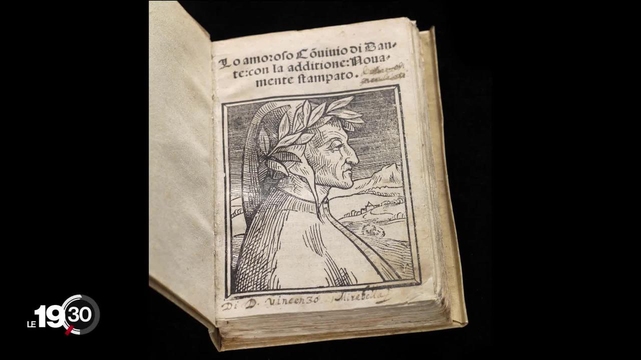 A l'occasion des 700 ans de la mort de Dante, une exposition à la Fondation Bodmer retrace l'influence de l'oeuvre du poète.