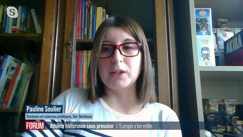 Une athlète biélorusse sous pression de son gouvernement aux JO: interview de Pauline Soulier