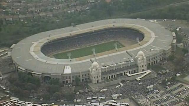 Visite du stade historique de Wembley en 1981